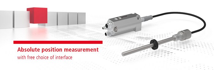 Absolute position measurement with free choice of interface