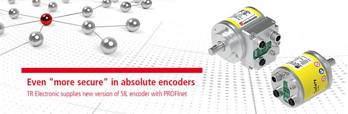 TR Electronic supplies new version of SIL encoder with PROFInet