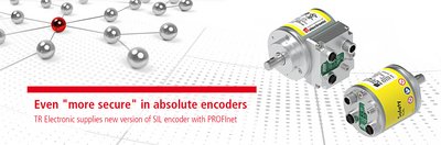 TR Electronic supplies new version of SIL encoder with PROFInet