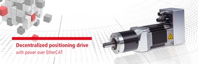 Decentralized positioning drives with EtherCAT