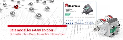 Data model for rotary encoders - TR provides EPLAN-Macros for absolute, rotary encoders.