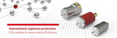 IECEx certificate for sensors made by TR-Electronic