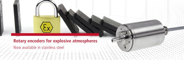 Rotary encoders for explosive atmospheres Rotary encoders for explosive atmospheres