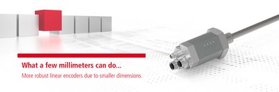 What a few millimeters can do... More robust linear encoders due to smaller dimensions.
