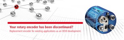 Replacement encoder for existing applications as an OEM development.